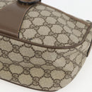 GUCCI GG Supreme Web Sherry Line Bag PVC Beige Gold 89 02 032 Auth BA8614-10