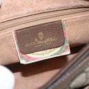 GUCCI GG Supreme Web Sherry Line Bag PVC Beige Gold 89 02 032 Auth BA8614-15