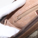 GUCCI GG Supreme Web Sherry Line Bag PVC Beige Gold 89 02 032 Auth BA8614-16