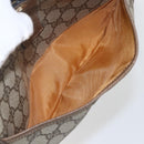 GUCCI GG Supreme Web Sherry Line Bag PVC Beige Gold 89 02 032 Auth BA8614-21