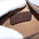 GUCCI GG Supreme Web Sherry Line Bag PVC Beige Gold 89 02 066 Auth BA8617-16