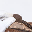 GUCCI GG Supreme Web Sherry Line Bag PVC Beige Red 007 58 6112 9411 Auth BA8618-20