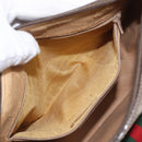 GUCCI GG Supreme Web Sherry Line Bag PVC Beige Gold 89 02 032 Auth BA8619-21