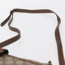 GUCCI GG Supreme Web Sherry Line Bag PVC Beige Gold 89 02 032 Auth BA8619-8