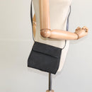 Salvatore Ferragamo Shoulder Bag Suede Gray Auth BA862-21