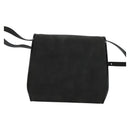 Salvatore Ferragamo Shoulder Bag Suede Gray Auth BA862-2