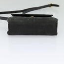 Salvatore Ferragamo Shoulder Bag Suede Gray Auth BA862-5