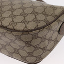 GUCCI GG Supreme Web Sherry Line Shoulder Bag PVC Beige 89 02 032 Auth BA8620-13
