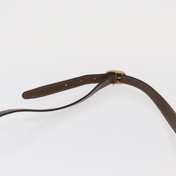 GUCCI GG Supreme Web Sherry Line Shoulder Bag PVC Beige 89 02 032 Auth BA8620