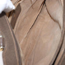 GUCCI GG Supreme Tote Bag PVC Beige Gold Auth BA8621-11