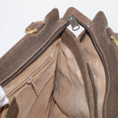 GUCCI GG Supreme Tote Bag PVC Beige Gold Auth BA8621-19