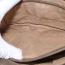 GUCCI GG Supreme Tote Bag PVC Beige Gold Auth BA8621-21