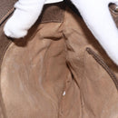 GUCCI GG Supreme Tote Bag PVC Beige Gold Auth BA8621-23