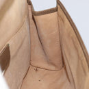 GUCCI GG Supreme Web Sherry Line Clutch Bag PVC Beige Red Auth BA8622-18