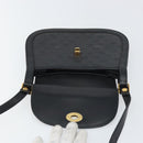 GUCCI GG Supreme Shoulder Bag PVC Leather Black Gold 001 084 0905 Auth BA8623-17