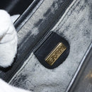 GUCCI GG Supreme Shoulder Bag PVC Leather Black Gold 001 084 0905 Auth BA8623-18