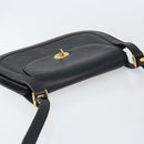 GUCCI GG Supreme Shoulder Bag PVC Leather Black Gold 001 084 0905 Auth BA8623-6