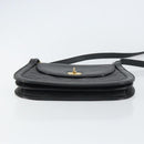 GUCCI GG Supreme Shoulder Bag PVC Leather Black Gold 001 084 0905 Auth BA8623-9