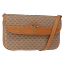 GUCCI Micro GG Supreme Shoulder Bag PVC Beige Gold 004 106 0024 Auth BA8625-1