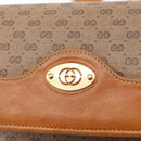 GUCCI Micro GG Supreme Shoulder Bag PVC Beige Gold 004 106 0024 Auth BA8625-14