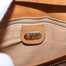 GUCCI Micro GG Supreme Shoulder Bag PVC Beige Gold 004 106 0024 Auth BA8625-16