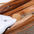 GUCCI Micro GG Supreme Shoulder Bag PVC Beige Gold 004 106 0024 Auth BA8625-23