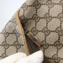 GUCCI GG Supreme Tote Bag PVC Beige 002 39 0054 Auth BA8626-10