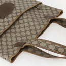GUCCI GG Supreme Tote Bag PVC Beige 002 39 0054 Auth BA8626-6