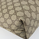 GUCCI GG Supreme Web Sherry Line Tote Bag PVC Beige Red 39 02 003 Auth BA8627-13