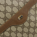 GUCCI GG Supreme Web Sherry Line Tote Bag PVC Beige Red 39 02 003 Auth BA8627-14