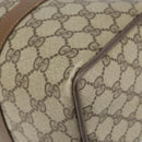 GUCCI GG Supreme Web Sherry Line Boston Bag PVC Beige Gold 39 02 007 Auth BA8630-9