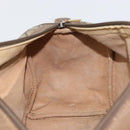 GUCCI GG Supreme Web Sherry Line Boston Bag PVC Beige Gold 39 02 007 Auth BA8630-19