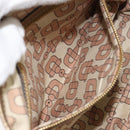 GUCCI GG Canvas Sherry Line Hand Bag Beige Gold 139261 Auth BA8631-21