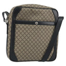 GUCCI Shoulder Bag PVC Beige Silver 268159 Auth BA8632-1