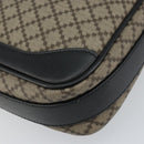 GUCCI Shoulder Bag PVC Beige Silver 268159 Auth BA8632-11