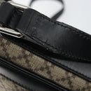 GUCCI Shoulder Bag PVC Beige Silver 268159 Auth BA8632-16