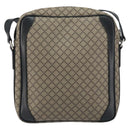 GUCCI Shoulder Bag PVC Beige Silver 268159 Auth BA8632-3