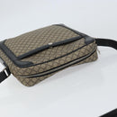 GUCCI Shoulder Bag PVC Beige Silver 268159 Auth BA8632-6