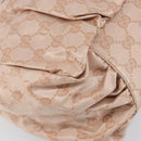 GUCCI GG Crystal Abbey Tote Bag Pink Gold 211921 Auth BA8633-11