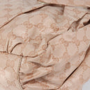 GUCCI GG Crystal Abbey Tote Bag Pink Gold 211921 Auth BA8633-12