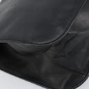 GUCCI Shoulder Bag Leather Black Silver 001 3167 3754 Auth BA8635-14