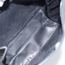 GUCCI Shoulder Bag Leather Black Silver 001 3167 3754 Auth BA8635-17