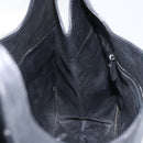 GUCCI Shoulder Bag Leather Black Silver 001 3167 3754 Auth BA8635-19