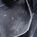 GUCCI Shoulder Bag Leather Black Silver 001 3167 3754 Auth BA8635-21