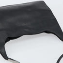 GUCCI Shoulder Bag Leather Black Silver 001 3167 3754 Auth BA8635-6