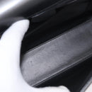 GUCCI Shoulder Bag Leather Black Gold Auth BA8638-17