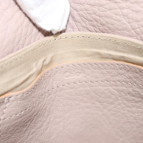 Chloe Elsie Hand Bag Leather 2way Pink Auth BA864