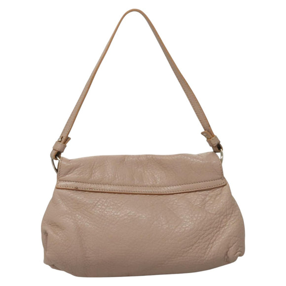 Chloe Elsie Hand Bag Leather 2way Pink Auth BA864