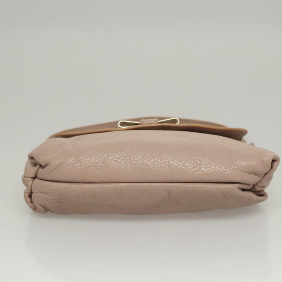 Chloe Elsie Hand Bag Leather 2way Pink Auth BA864