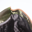 PRADA Shoulder Bag Nylon Khaki Silver Auth BA8644-19